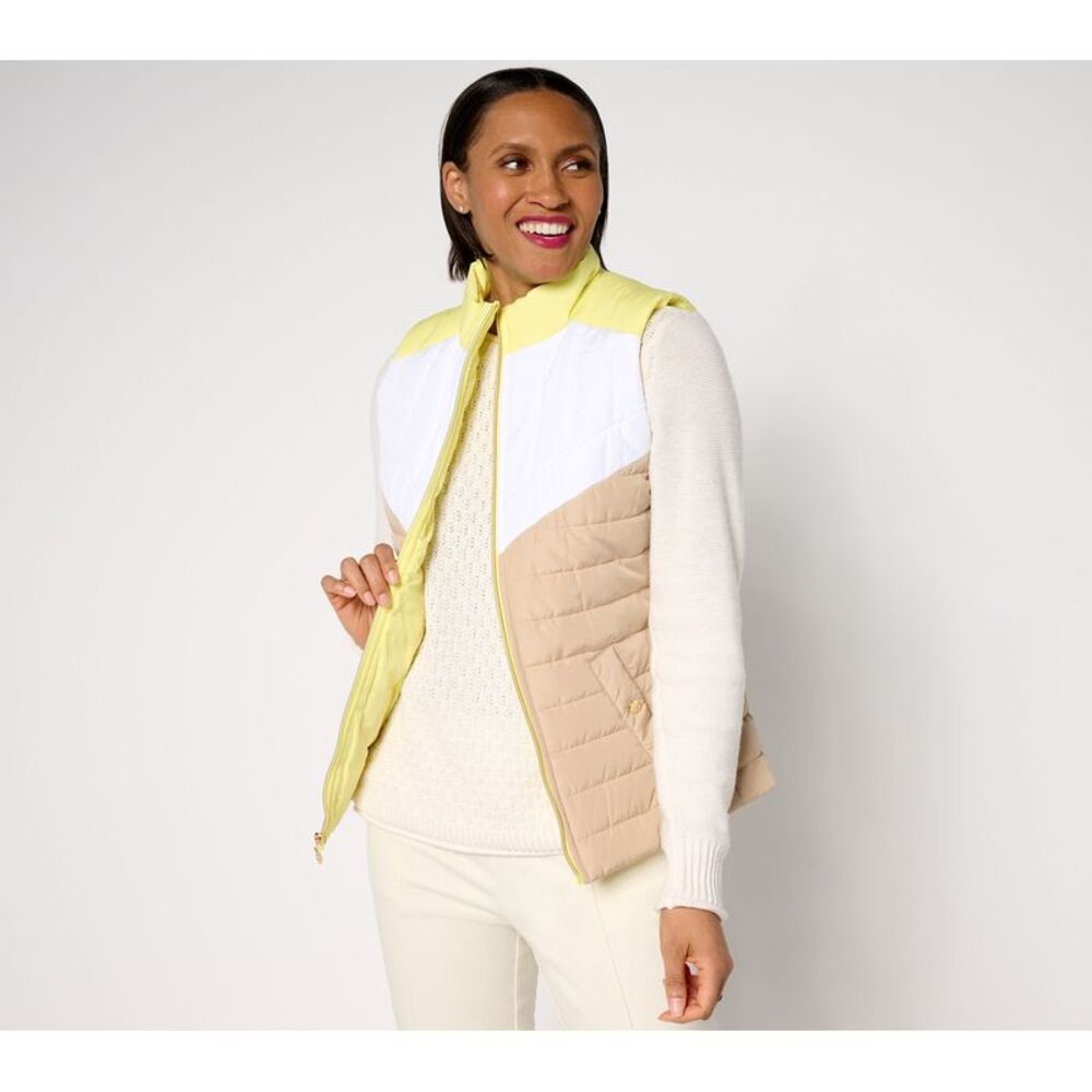 Isaac Mizrahi Live! Women's Jacket Sz S Clubhouse Color Multi-colored A681759